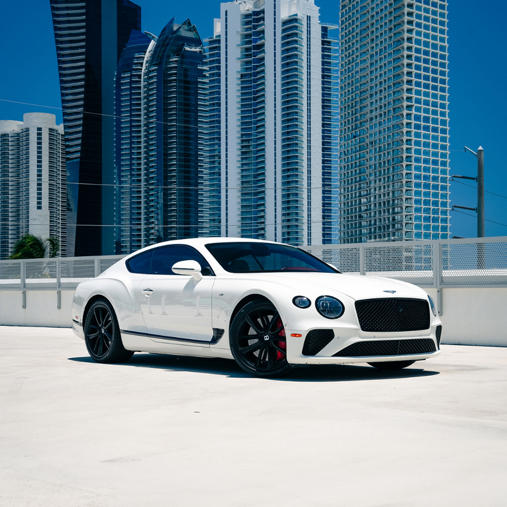 Bentley Continental GT luxury grand tourer rental in Miami